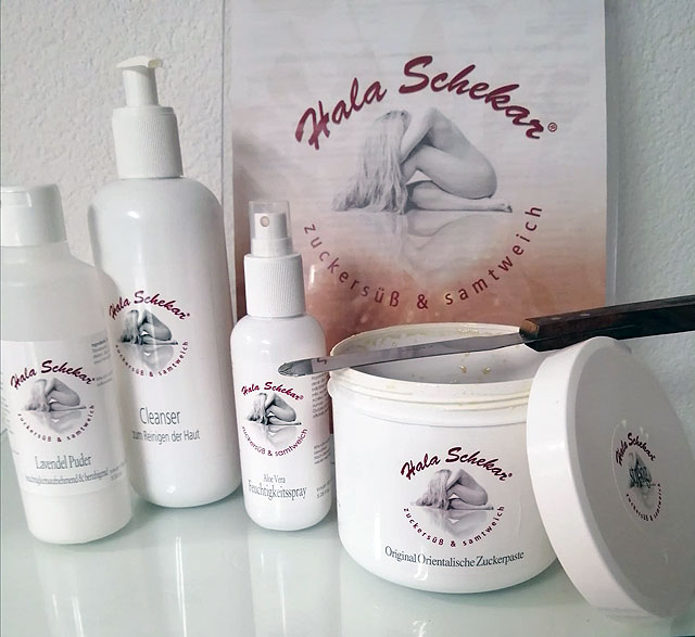 Sugaring und Haarentfernung